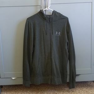 Men's Under armor zip-up hoodie
